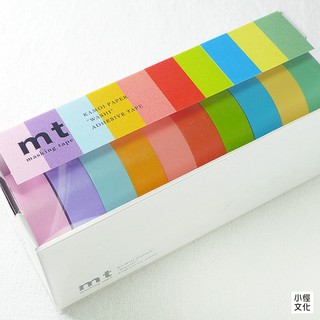 mt 10色盒裝套組 和紙膠帶 - 明色系 ( MT10P003R )，復刻