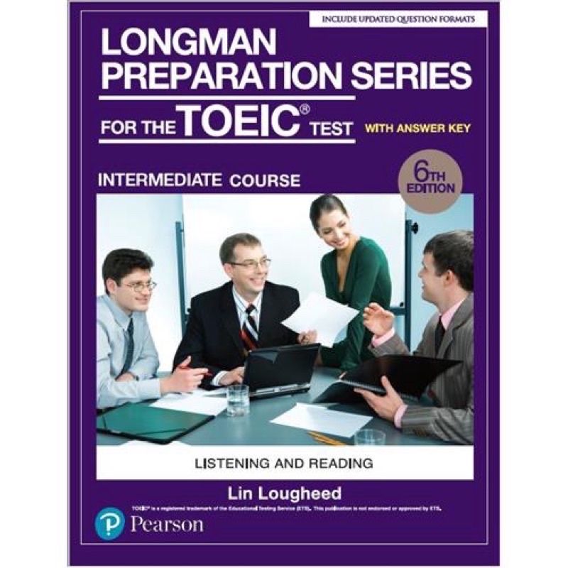 全新 Longman Preparation Series for the TOEIC Test 6/e多益用書 參考書