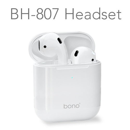 bono - iPhone15 藍芽耳機 重低音 彈窗 定位 Siri 入耳提示 抗噪 蘋果 二代 3代 三星 OPPO