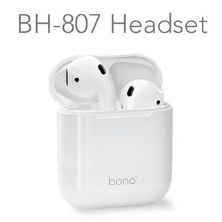 bono - iPhone15 藍芽耳機 重低音 彈窗 定位 Siri 入耳提示 抗噪 蘋果 二代 3代 三星 OPPO