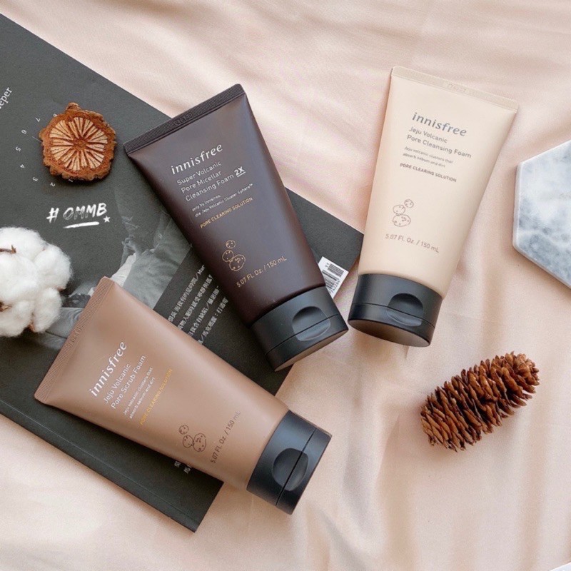 蜜糖妞 濟州島火山泥潔顏泡泡系列 韓國innisfree 悅詩風吟火山泥磨砂 火山泥毛孔調理潔顏泡 蝦皮購物