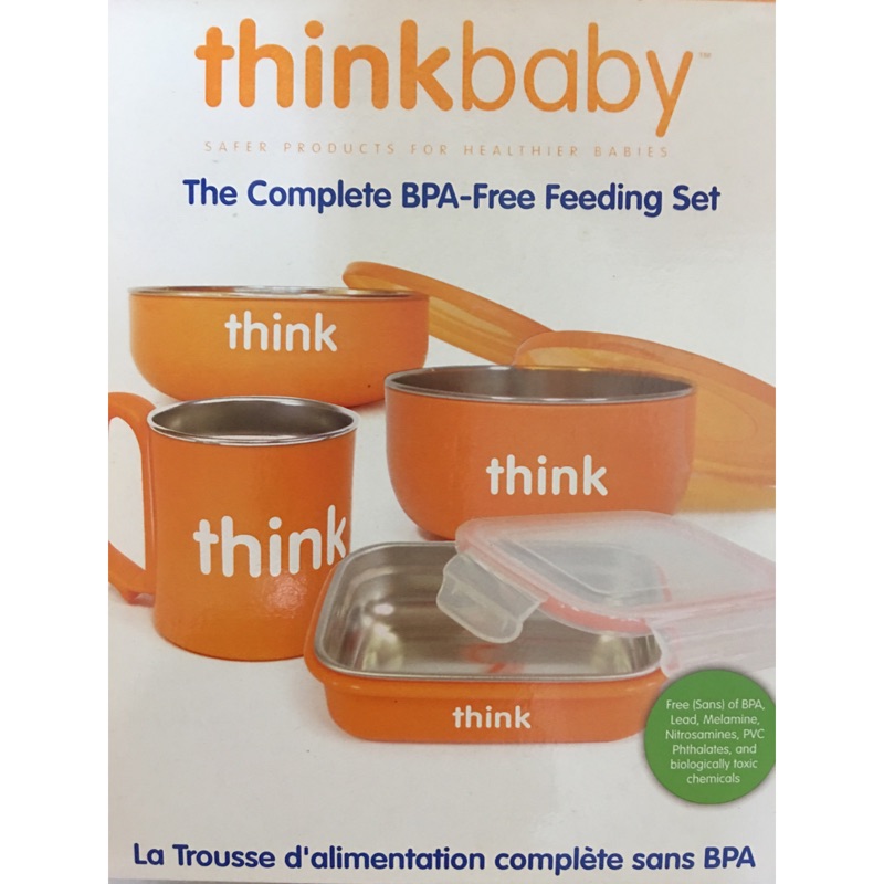 Thinkbaby  不鏽鋼餐具組