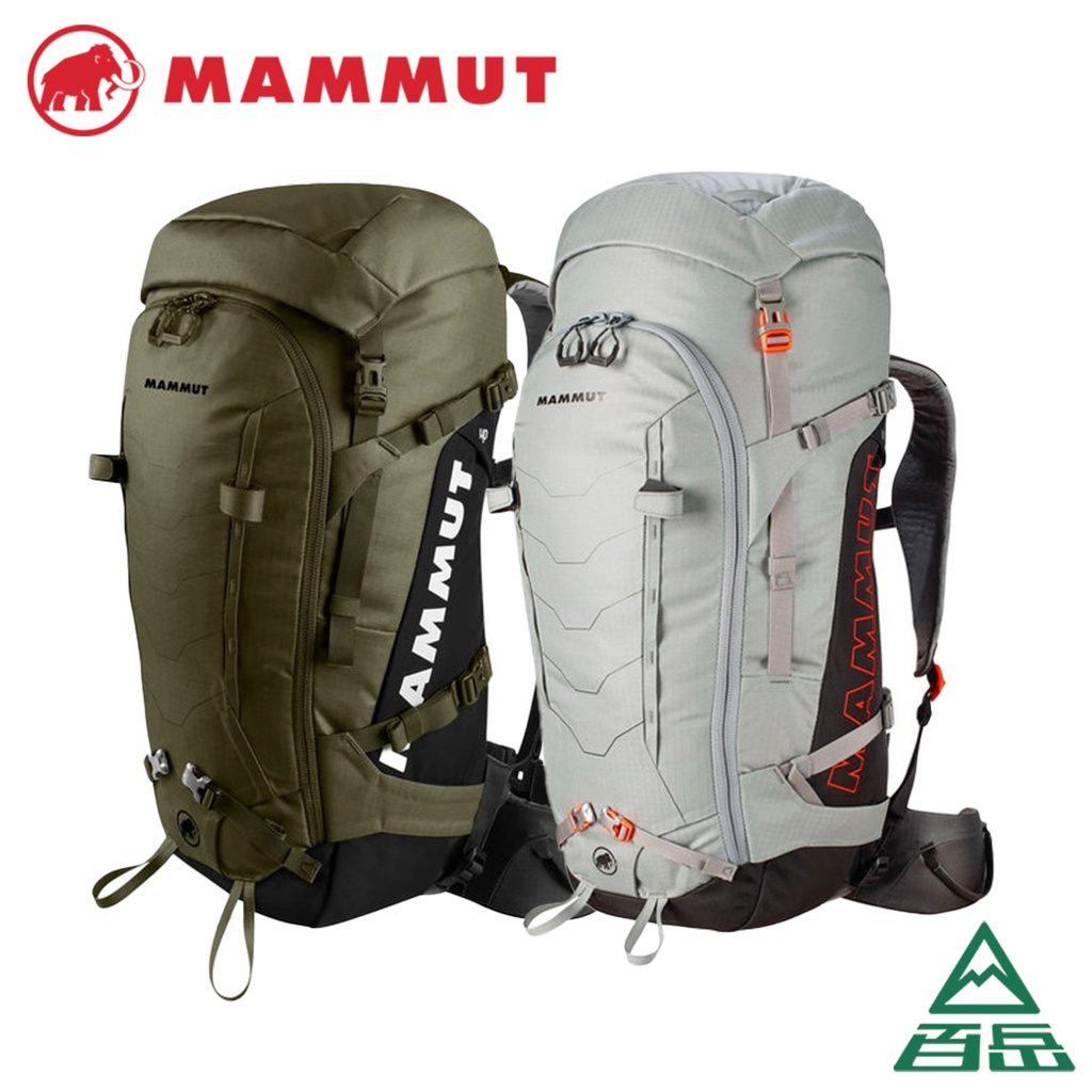 [Mammut 長毛象]Trion Spine 50 登山背包 50L 花崗岩灰、橄欖綠/黑【士林百岳】原廠正貨有保障