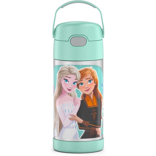 C新款❤️官方正貨❤️美國膳魔師 冰雪奇緣 FROZEN 2 艾莎  ELSA  安娜 水壺 吸管水壺 Thermos