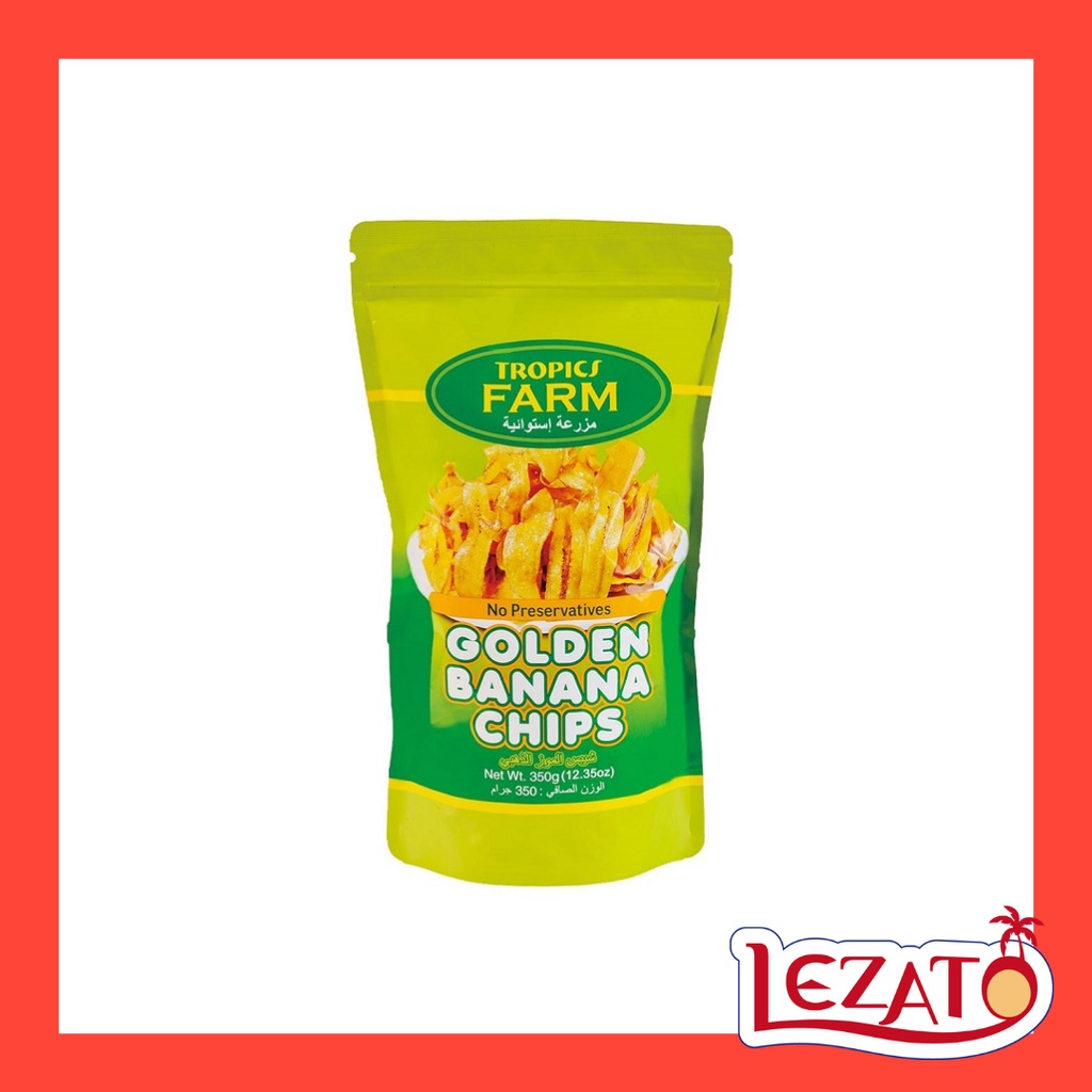 【Lezato樂佳多】菲律賓 TROPICS FARM 香蕉脆片 Banana Chips