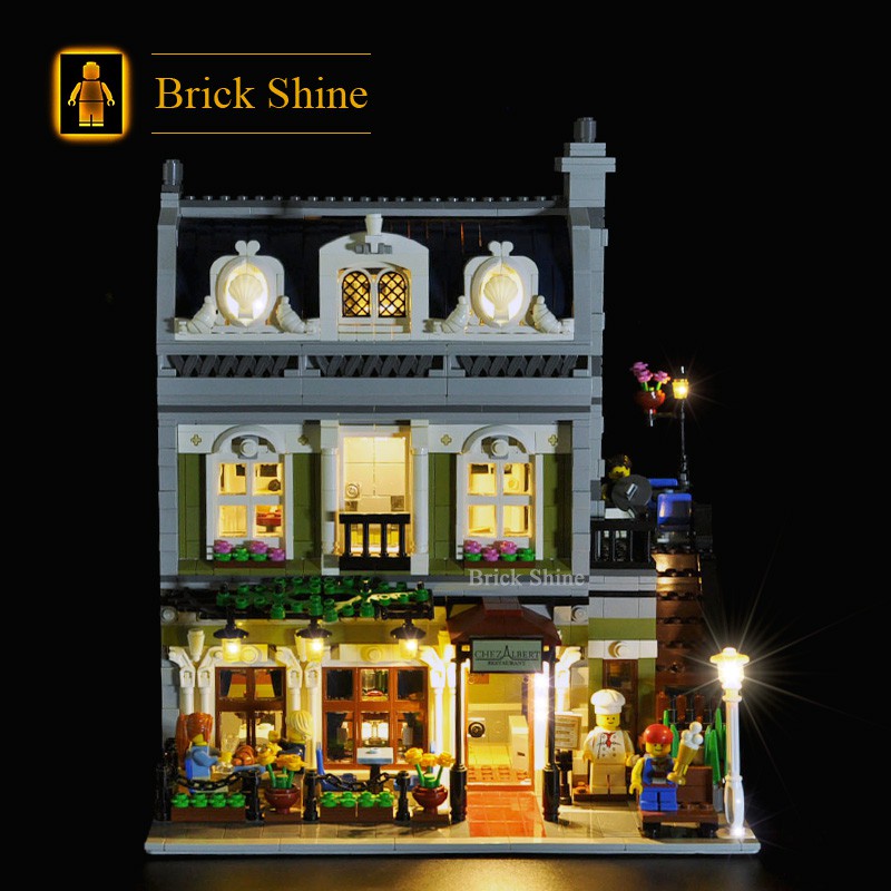 現貨【BRICK SHINE】【燈組】無主體 適用 樂高 LEGO 10243 巴黎街景 全新未拆  BS燈組