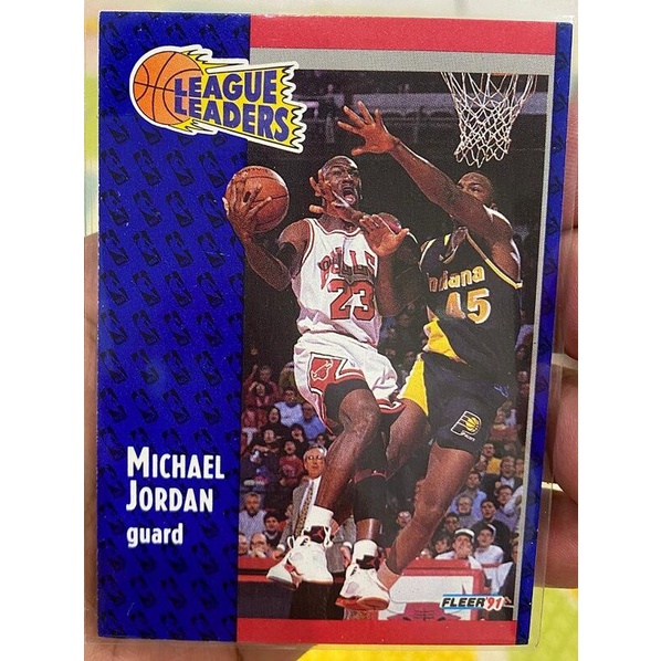NBA 球員卡 Michael Jordan MJ 1991-92 Fleer #220