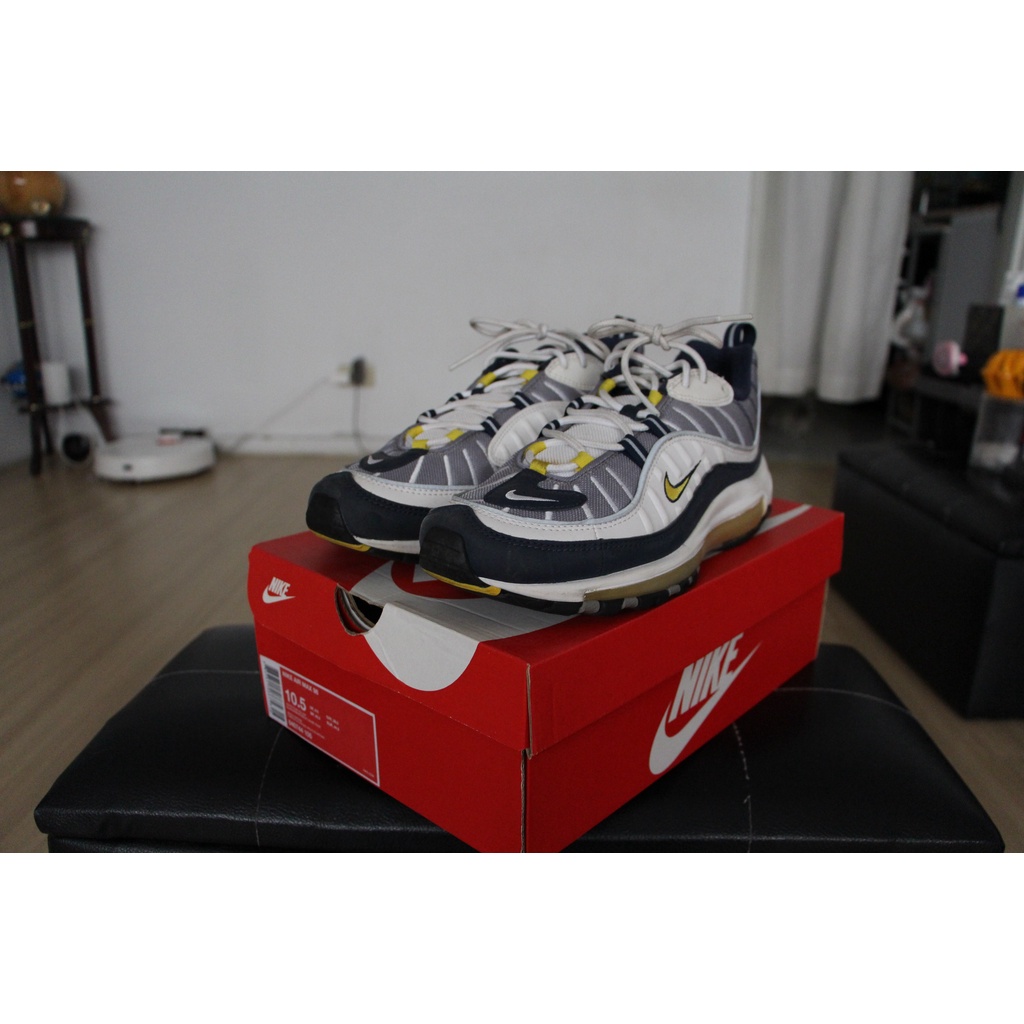 Nike Air Max 98 Tour Yellow Grey 640744-105
