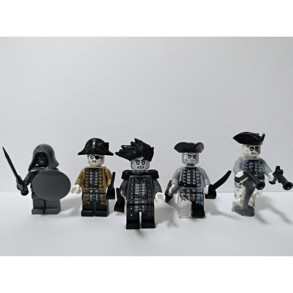 LEGO樂高 71042 神鬼奇航 沉默瑪利號 人偶5隻幽靈海盜