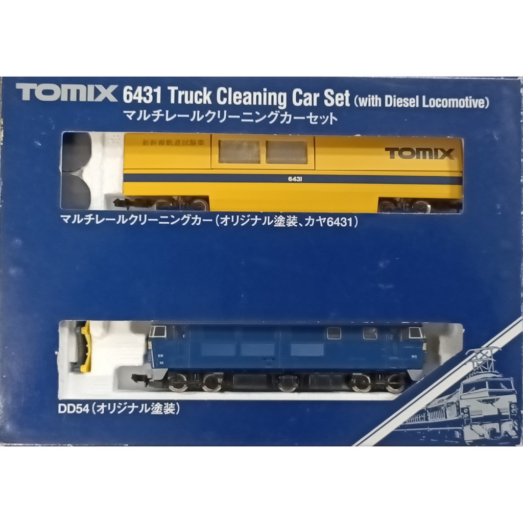 TOMIX 6431 清潔組  新幹線軌道試験車+DD54 電氣機關車