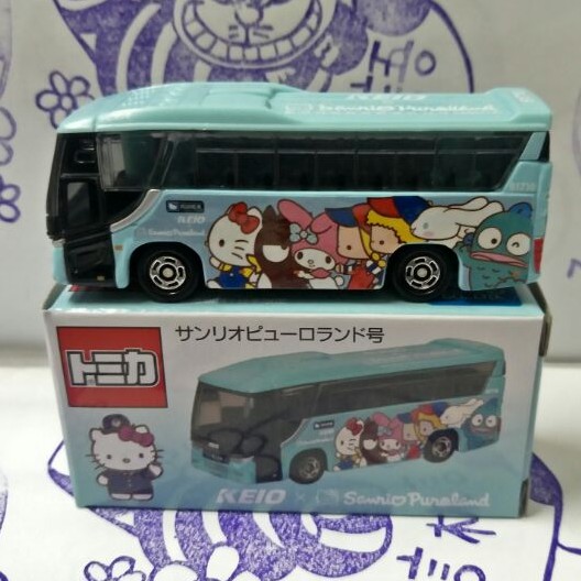 (現貨) Tomica  多美  KEIO京王 Hello Kitty 巴士