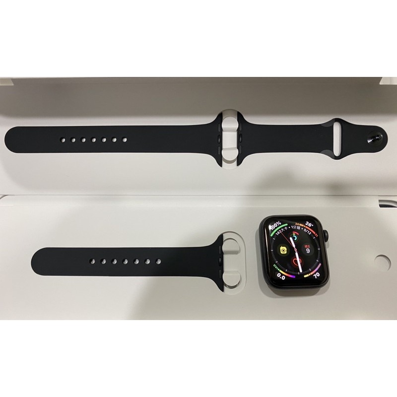 Apple Watch4 Series4 LTE版44mm （灰鋁）約85成新  錶帶全新未使用 女用錶 官網購買已過保