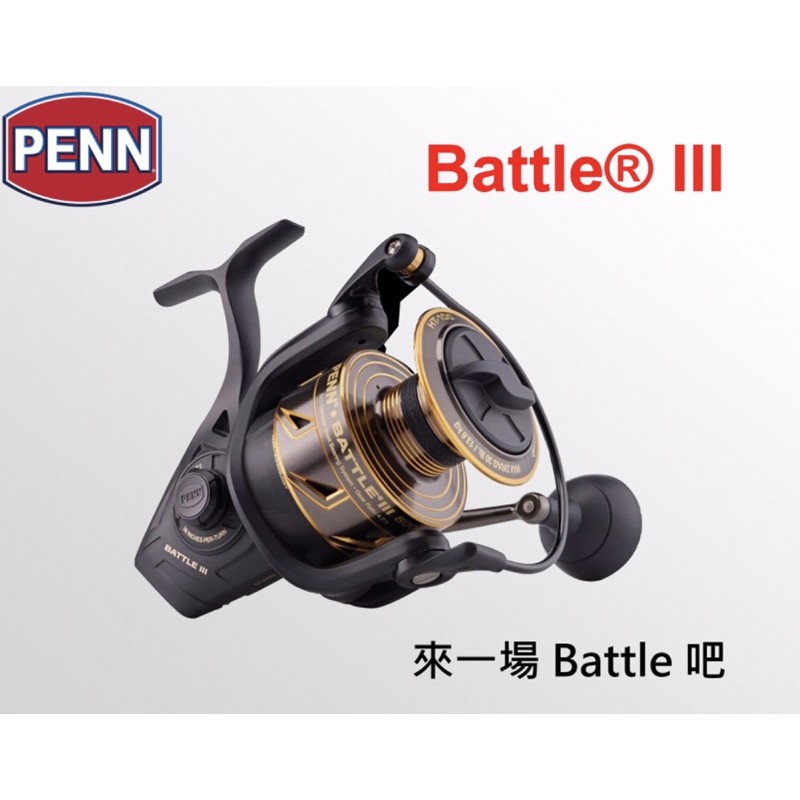 💕朵拉釣具💕PENN BATTLE III (BTL3)紡車式捲線器