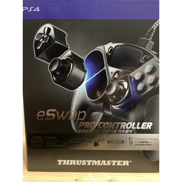 Thrustmaster 圖馬思特 eSwap Pro 電競玩家專業級有線控制器（SLEH-00557）適用PS4