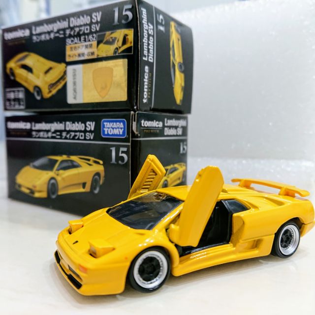 Tomica Lamborghini Diablo SV 藍寶堅尼 Premium 15 多美 黑盒