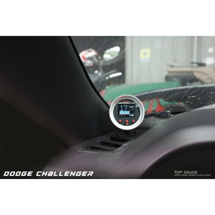 【精宇科技】DODGE CHALLENGER 挑戰者 SNOW AEM 水噴射 VC50 專用錶座 汽車