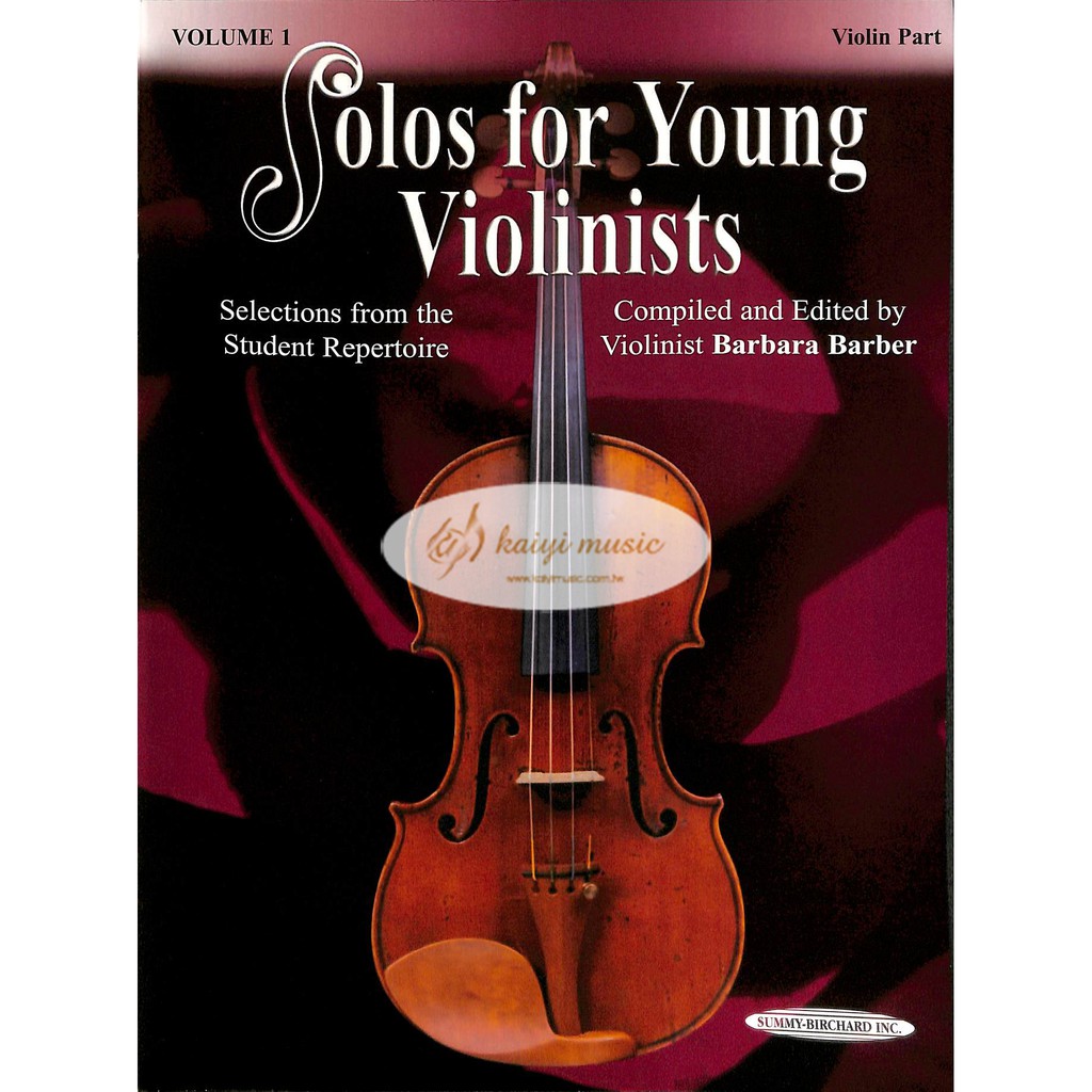 Solos for Young Violinists: Violin Part and Piano Part : Violin Part, Volume 1