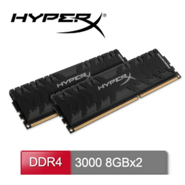 金士頓 HYPERX PREDATOR DDR4 3000 8G ×2