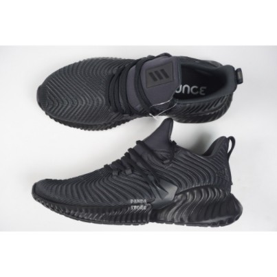 Adidas Alphabounce Instinct M 編織運動鞋慢跑鞋馬牌底D96805 黑男鞋| 蝦皮購物