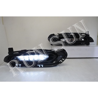 ●○RUN SUN 車燈,車材○● 全新 本田 2015 2016 2017 HRV 升級日規式樣 日行燈 跑馬方向燈