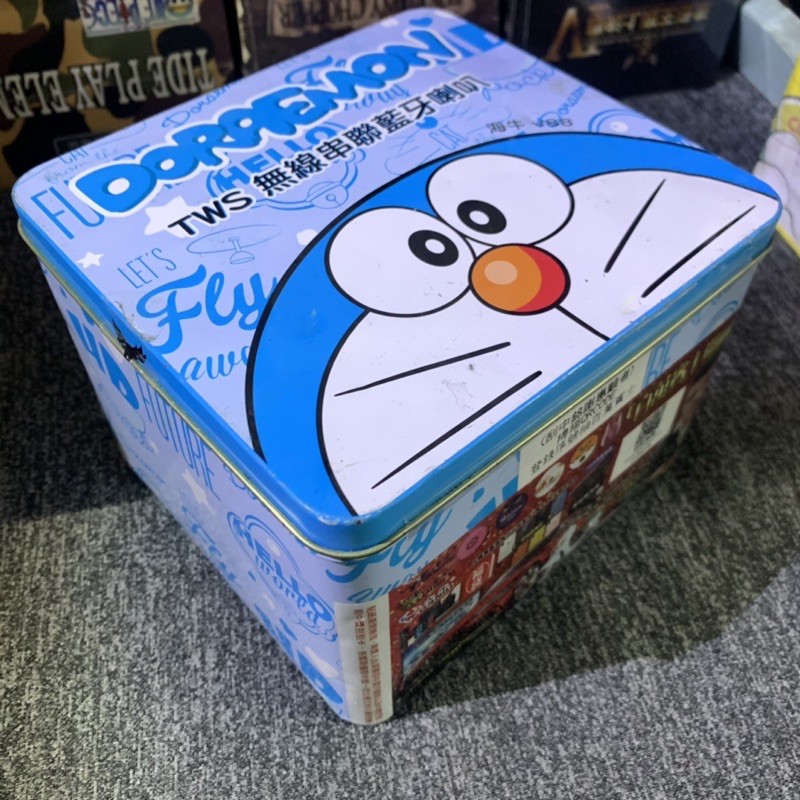 doraemon tws 海牛V88 小叮噹 哆啦A夢 無線 串聯 藍牙 藍芽 音箱 喇叭 重低音 未拆 現貨 方盒