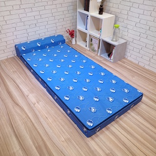 台灣製造 多功能10CM便攜型透氣小藍沙發床 沙發椅 床墊 和室椅 嬰兒床墊 SUMMER