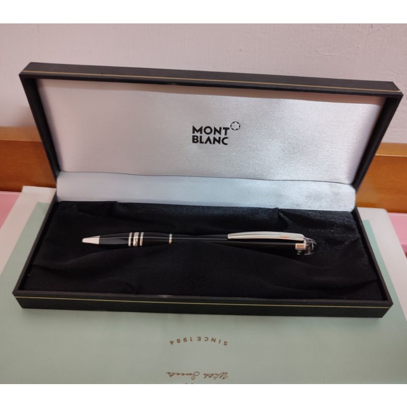 萬寶龍 MONTBLANC StarWalker星際行者系列原子筆 黑色 8486 專櫃正版正品 簽字筆 附保證書