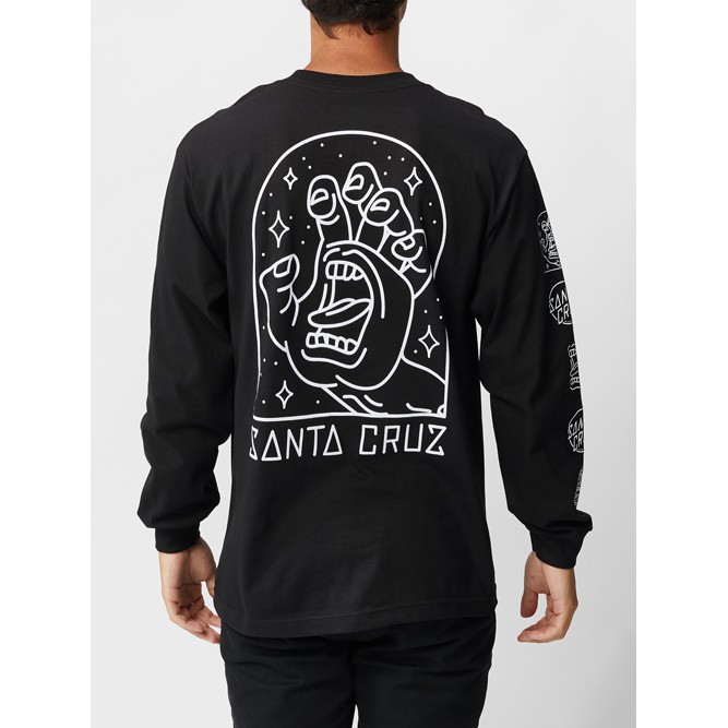 Santa Cruz 44154134-BLK Gateway Hand Long Sleeve Tee 長T (黑)