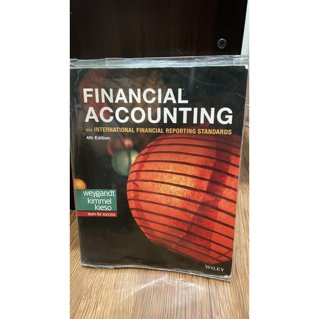 Financial Accounting with International 4e 9781119504306原文會計