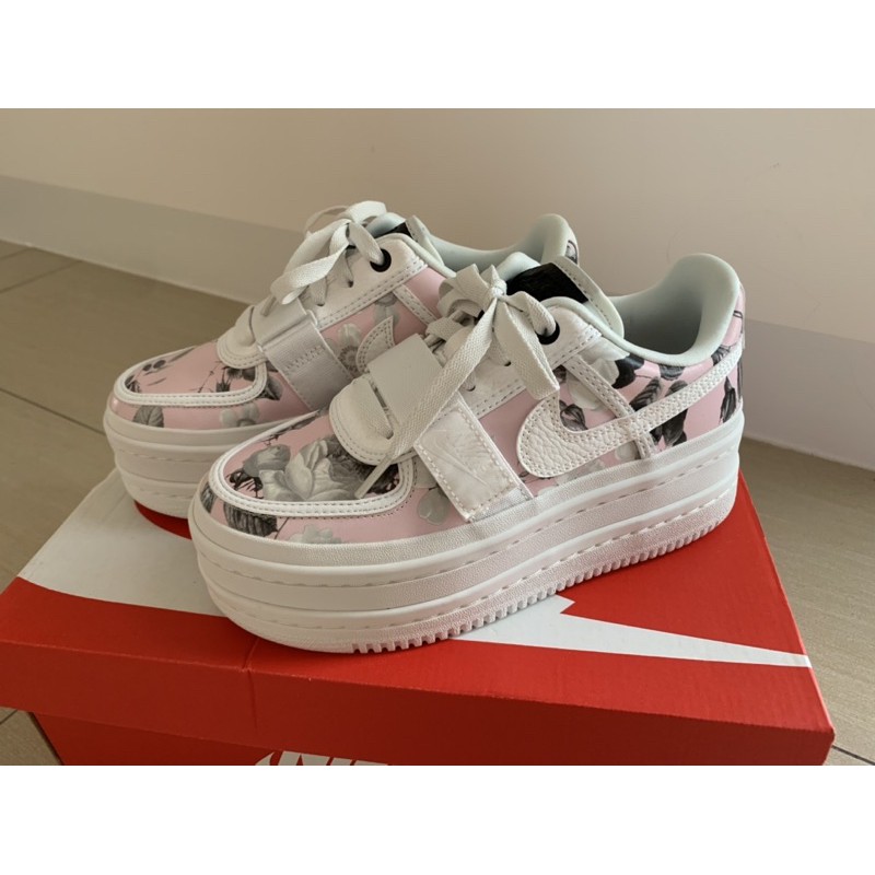 NIKE WMNS VANDAL 2K 花卉 厚底鞋 增高鞋 AQ7892-100