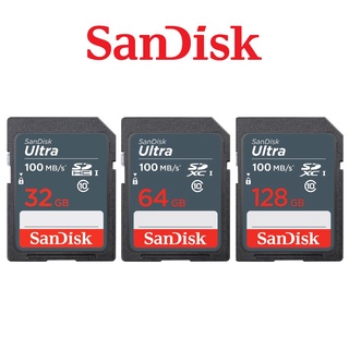 【SanDisk】32G 16G ULTRA SD C10 記憶卡 原廠公司貨 64G SDXC 100M/S