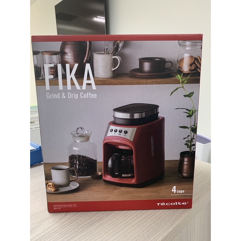 【Recolte 日本麗克特】 FIKA 自動研磨悶蒸咖啡機