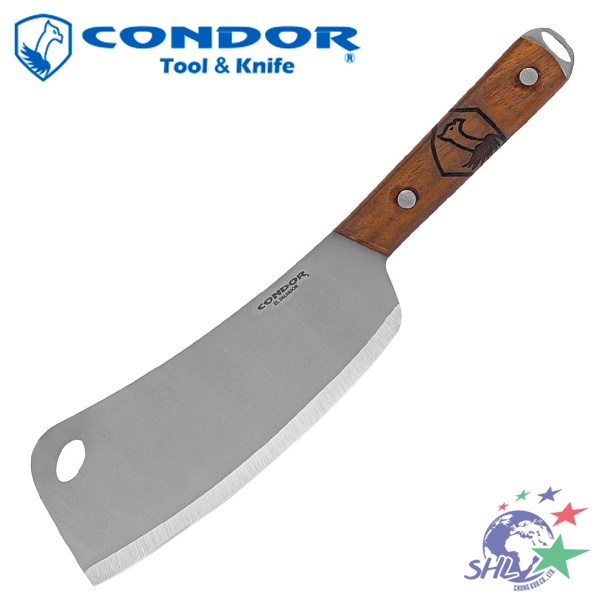 CONDOR CLEAVER 核桃木柄柴刀 / 砍刀 / 1075鋼 / CTK5006-7.1HC【詮國】