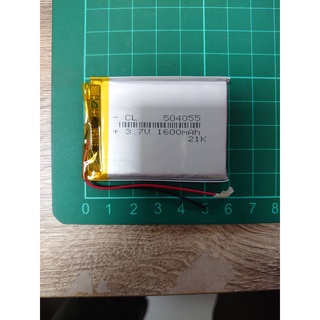 聚合物電池 504055 3.7v 1600mAh 適用 PAPAGO R6000 電池 054050 504055