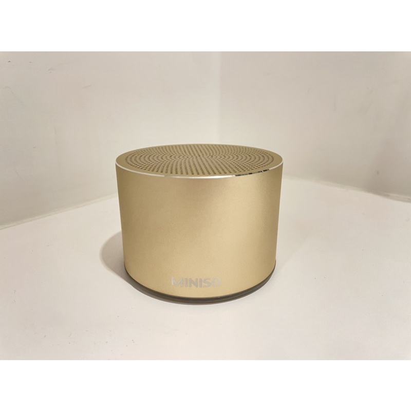 MINISO 金屬便攜藍芽音箱 /藍芽無線喇叭 Portable Metal Wireless Speaker