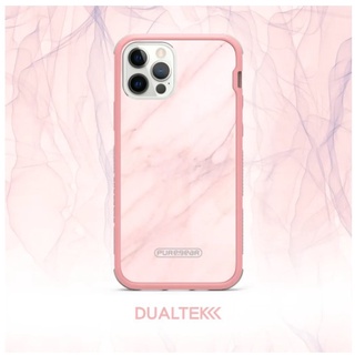 13系列 普格爾【PINK大理石】~DUALTEK坦克透明保護殼