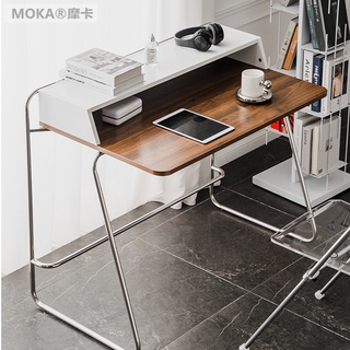 『MOKA®摩卡』桌子 書桌 書桌收納 客廳桌子 電腦桌 中古書桌小戶型家用臥室辦公學習桌子現代書房收納置物電腦桌
