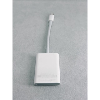 原廠蘋果APPLE Lightning to SD卡備份神器 讀卡器, Type-C to SD卡備份神器, 轉接器