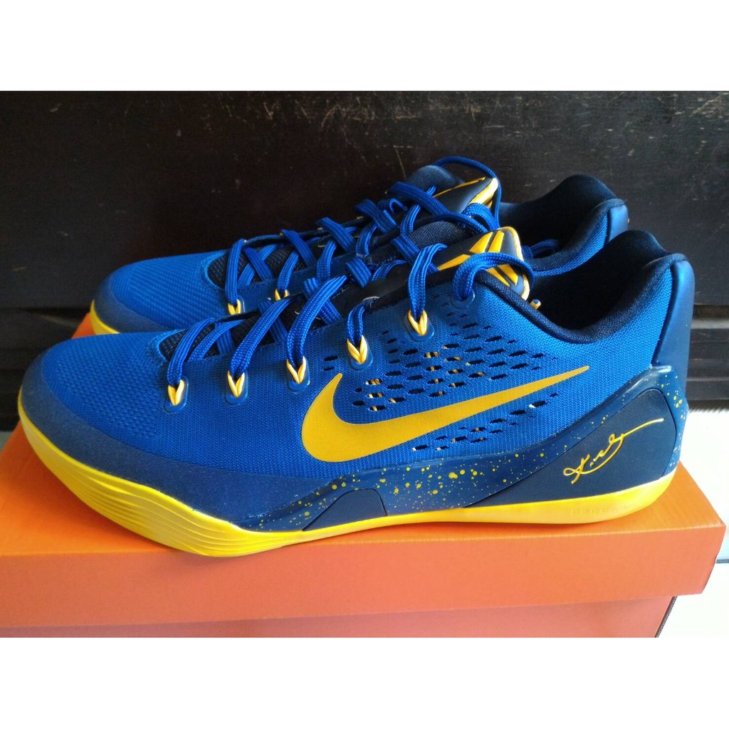Nike Kobe IX Kobe 9 勇士藍 籃球鞋 US10.5