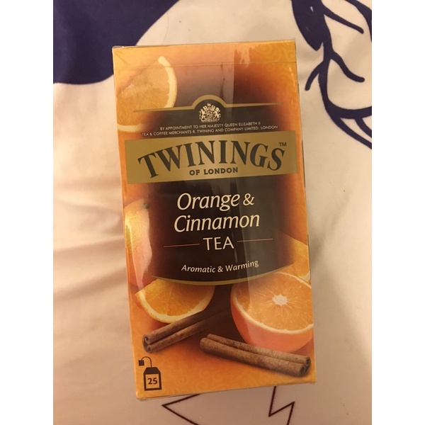 唐寧橘子肉桂茶包獨立包裝