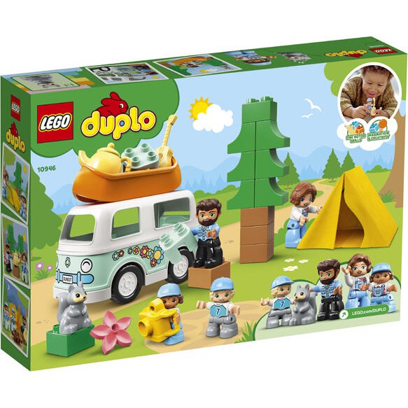 樂高 LEGO 10946 積木 家庭號冒險露營車 Duplo 現貨 代理