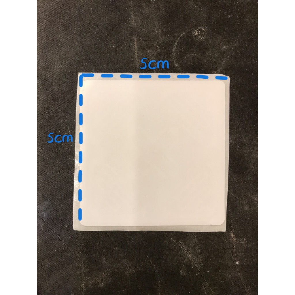 RFID 超高頻電子標籤 UHF 915MHz ETC eTag 車道感應貼紙 門禁 社區停車場進出入管理 白底3D標籤