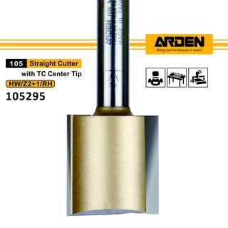 Arden 105295 中心鎢鋼直刀 35x35x12mmS