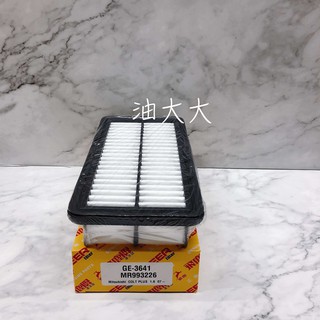 油大大 附發票 飛鹿 三菱 COLT PLUS 1.6 07-13 空氣濾芯 空氣濾網 GE-3641