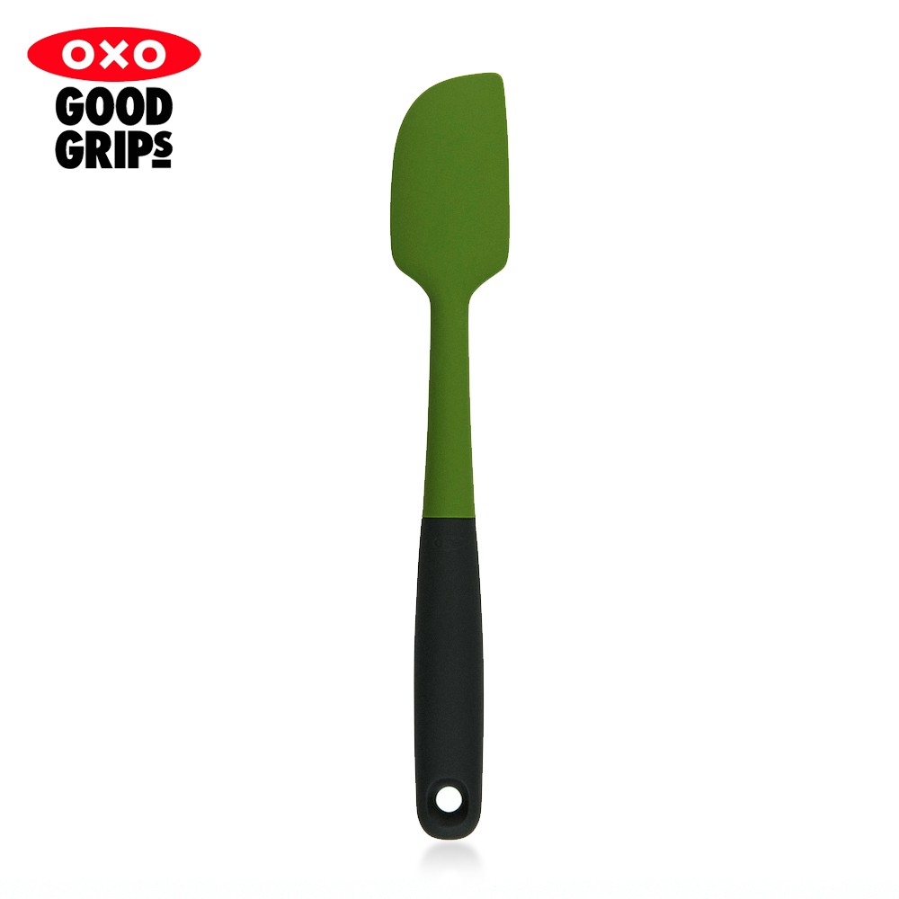 美國【OXO】好好握矽膠刮刀-綠