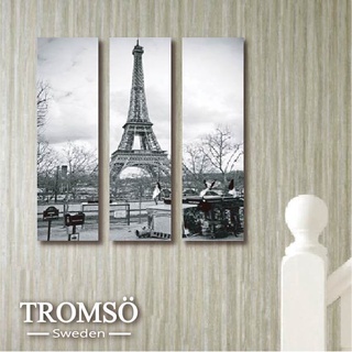 實木棉布無框畫 【TROMSO】/ W124 巴黎風情(迷你款) 臺灣現貨 鐵塔 空間 裝飾畫 【H0309173】