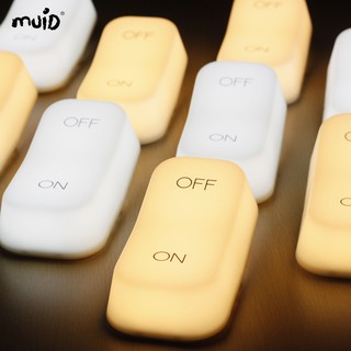 《吉星》MUID創意重力感應燈開關燈 光控節能臥室床頭氛圍可充電led小夜燈