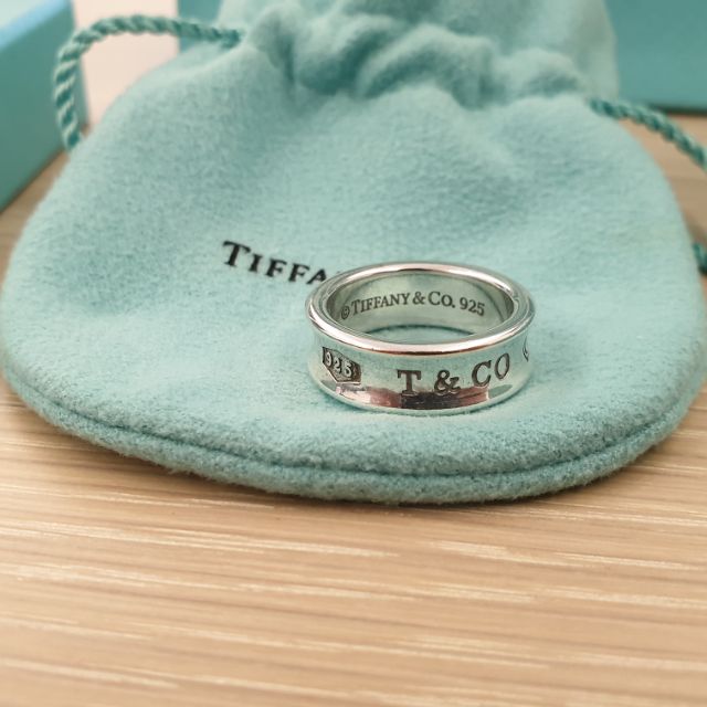 Tiffany&amp;Co.戒指 指圍12 保證正品 925銀