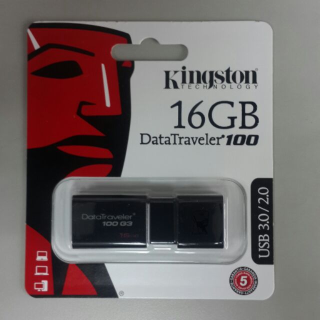 Kingston Data Traveler 100 G3 16GB USB3.0隨身碟