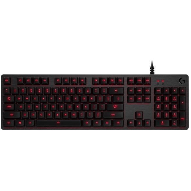 【鳥鵬電腦】logitech 羅技 G413 機械式遊戲鍵盤 中文 Romer-G軸 巨集 鋁鎂合金 USB插槽 公司貨 #9